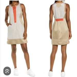Jordan Tan and Orange Sporty Dress